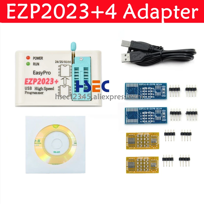 Высокоскоростной USB-программатор EZP2023 оригинальный SPI EZP 100% с поддержкой 24 25 93 95