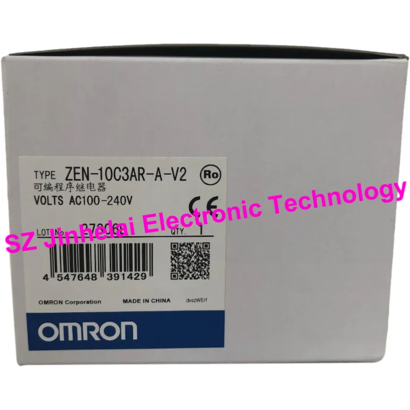 

Новое и оригинальное реле вывода OMRON ZEN-10C3AR-A-V2 Plc Может программировать 100-240VAC