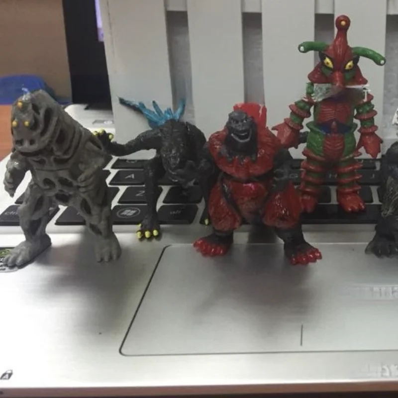 

10 Styles Bandai Anime Figure 2nd Generation Godzilla Monster Arena Fighting PVC Model Ornaments Hand-made Movable Doll Toys