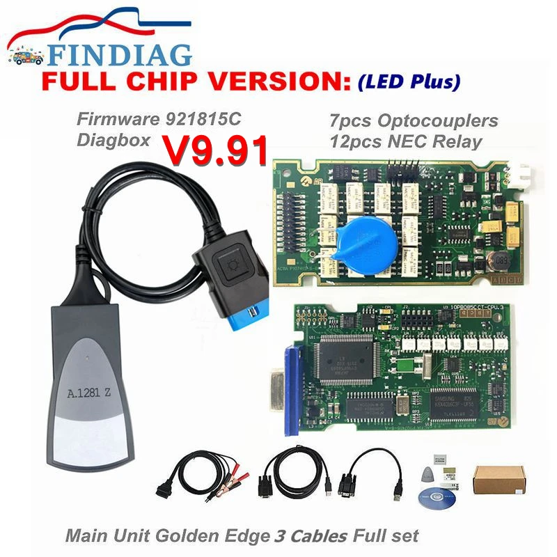 Считыватель кодов Lexia 3 PP2000, диагностический сканер Diagbox V9.91 для Citroen и Peugeot, обновленная прошивка с полным чипом 921815C OBDII