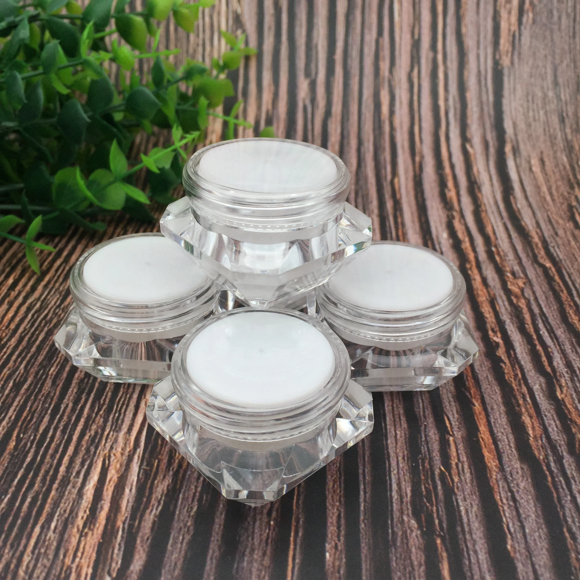 Пластиковая банка/горшок/бутылка для сыворотки/крема глаз/образец