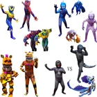 2021 страшная игра Детские Монстры Тревор Хендерсон ролевые игры сирена голова костюм с шляпой Хэллоуин Комбинезоны для косплея для мальчиков девочек