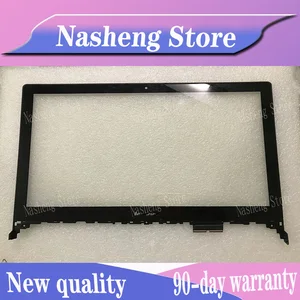 15 6 laptop touch panel screen digitizer glass sensor lens replacement with frame for lenovo flex 2 15 20405 2 15d free global shipping