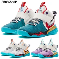 boys girls childrens high top casual shoes running shoes 8 15 years old childrens sports shoes learn basketball shoes