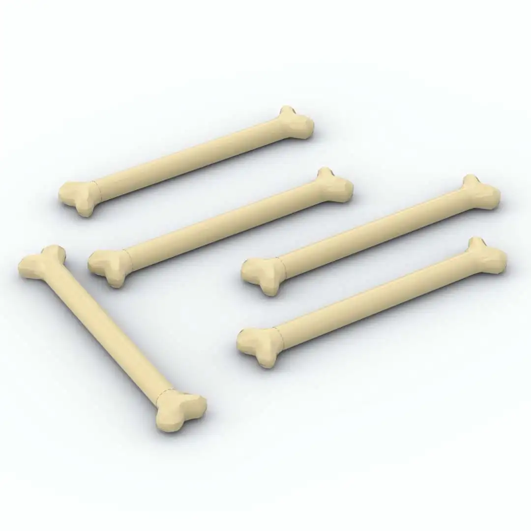 

200pcs/lot Bone Long Moc Bricks toy diy Building Block Assembles Particles 92691 for Children Kids Educational Creative Toys