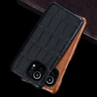 Чехол LANGSIDI из натуральной крокодиловой кожи для xiaomi Mi 11, 10 Pro, 10Ultra, 11T, роскошный чехол из натуральной кожи для redmi note 11, 10 pro, 10s