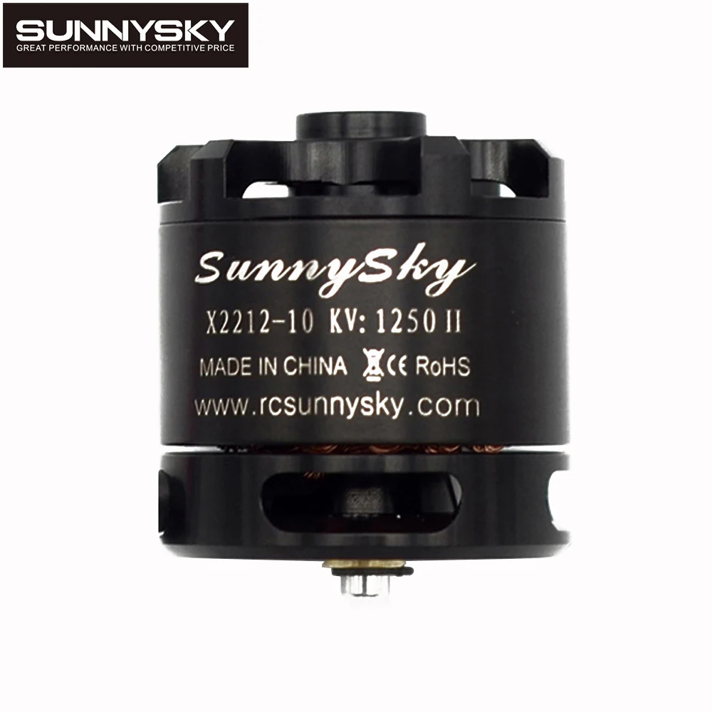 Sunnysky X2212 980KV/1250KV/KV1400/2450KV 2-4S бесщеточный двигатель (короткий вал) для