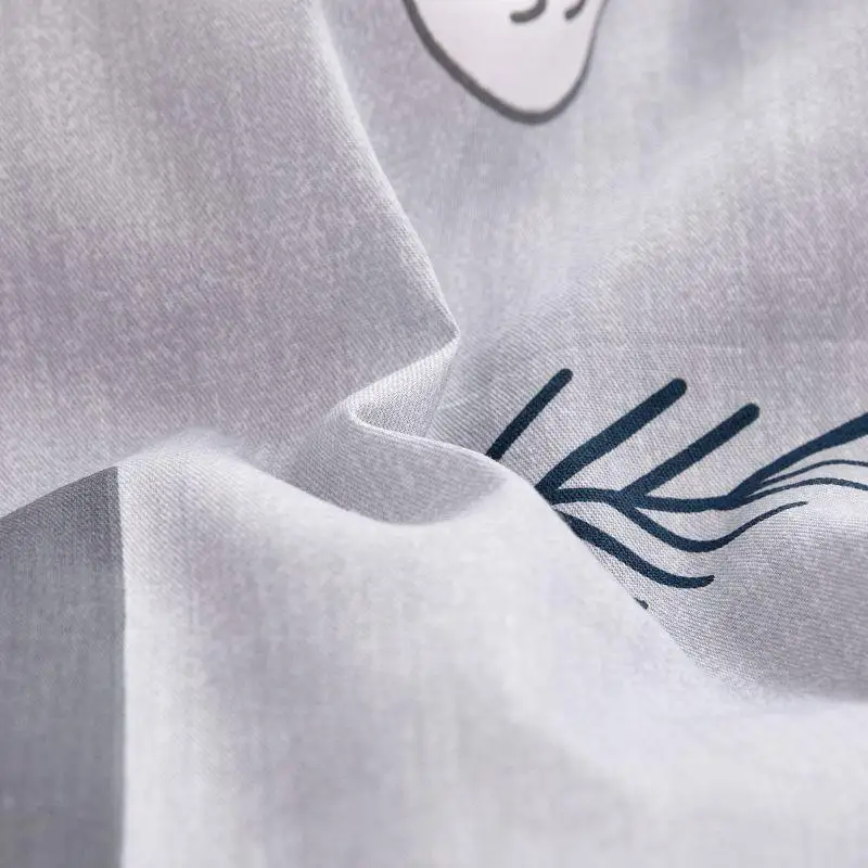 Пододеяльник в скандинавском стиле с принтом животных и гор пододеяльник из 100%