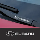 Автомобильные Светоотражающие виниловые наклейки для Subaru, Стайлинг, автомобильный стеклоочиститель, Декор, автомобильные наклейки, аксессуары металлические отличительные знаки