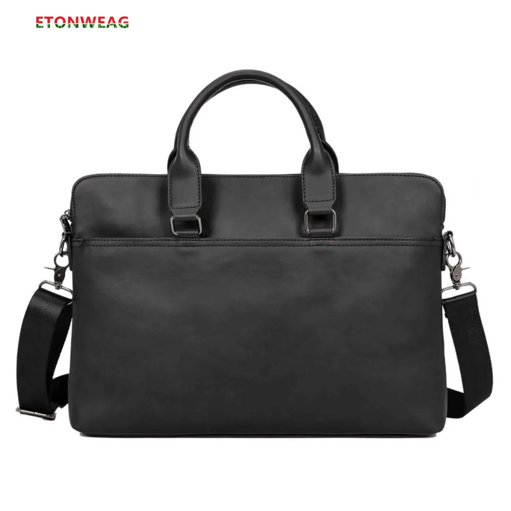 Деловой офисный портфель для ноутбука Мужская Роскошная брендовая сумка из