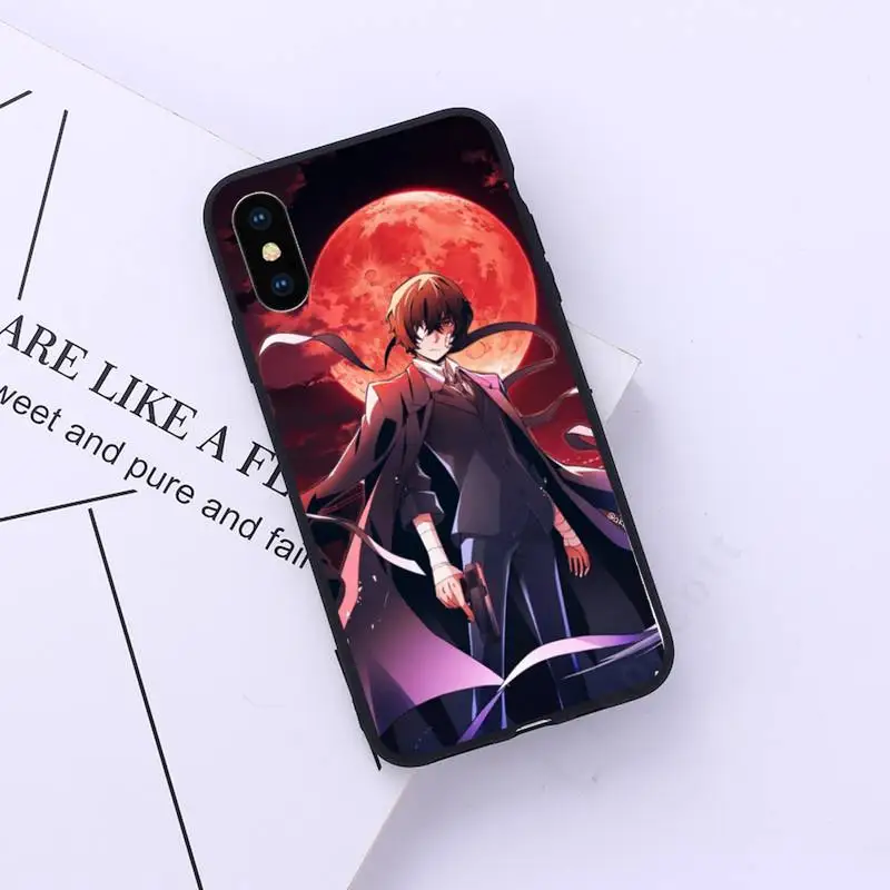 

Bungou Stray Dogs Dazai Osamu anime Phone Case for iPhone 11 12 pro XS MAX 8 7 6 6S Plus X 5S SE 2020 XR