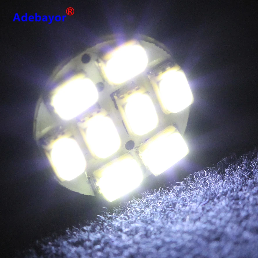 1000 шт PCB T10 Светодиодная лампа 1206 8 SMD W5W 64LM 147 габаритная дверная цвет белый 12