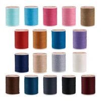 1mm waxed polyester cord twisted waxed thread for macrame bracelets braided rope handmade diy jewelry making accessories string