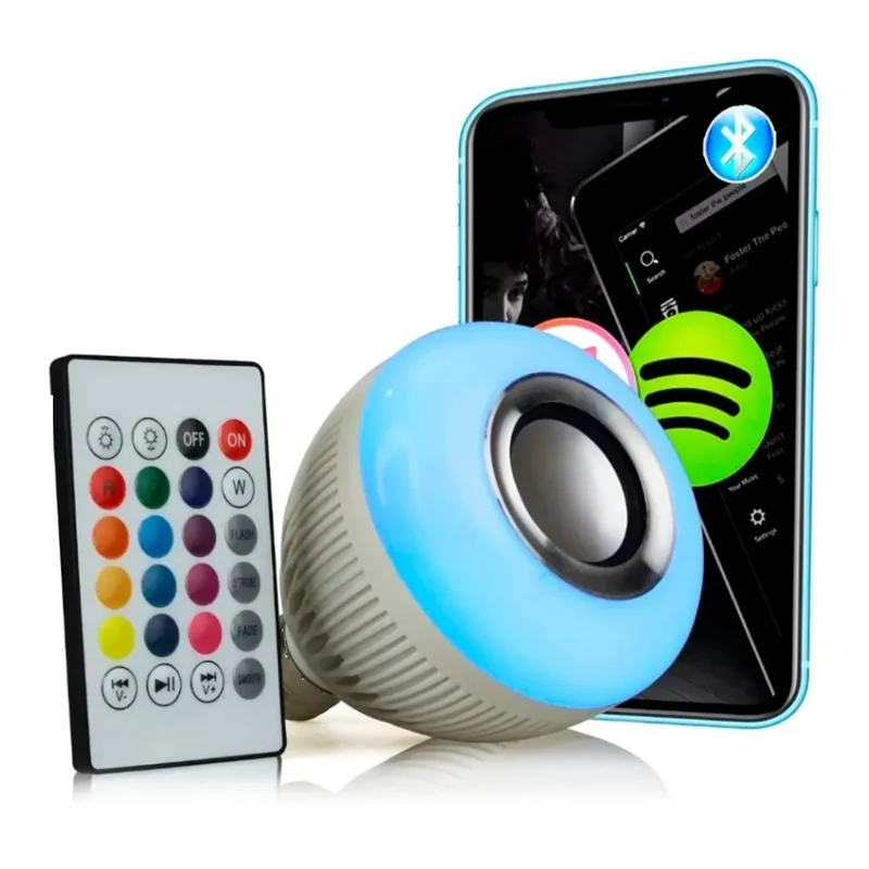 

Bluetooth Led Light C Sound Box Control 12W Rgb