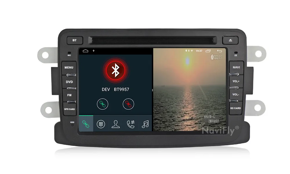 Navifly Русский Меню Android9.0 Android9.1 автомобильный Радио мультимедийный плеер для Dacia Sandero Duster Renault Captur Lada Xray2 Logan2