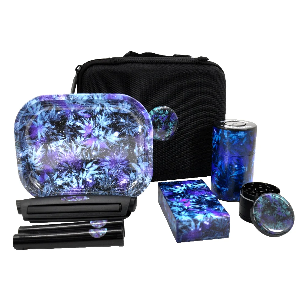 Набор для скатывания табака пластиковый герметичный контейнер трав табачный