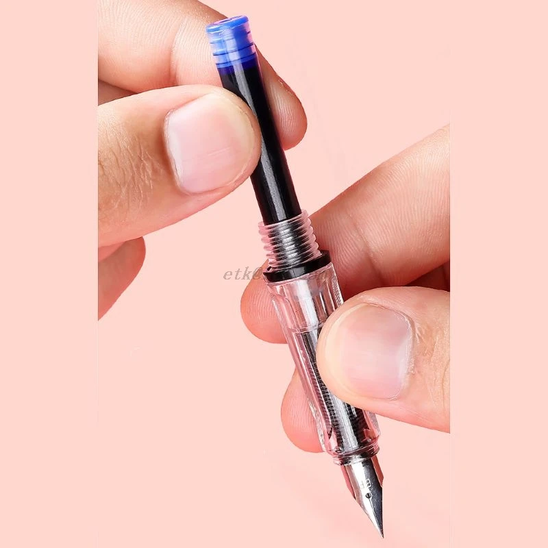 Чернильные картриджи для перьевой ручки 50 шт. Заправка чернилами канцелярские