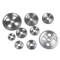 metal lathe gears precise mini lathe replacement gears including box gear set belt gear for cj0618 mini lathes