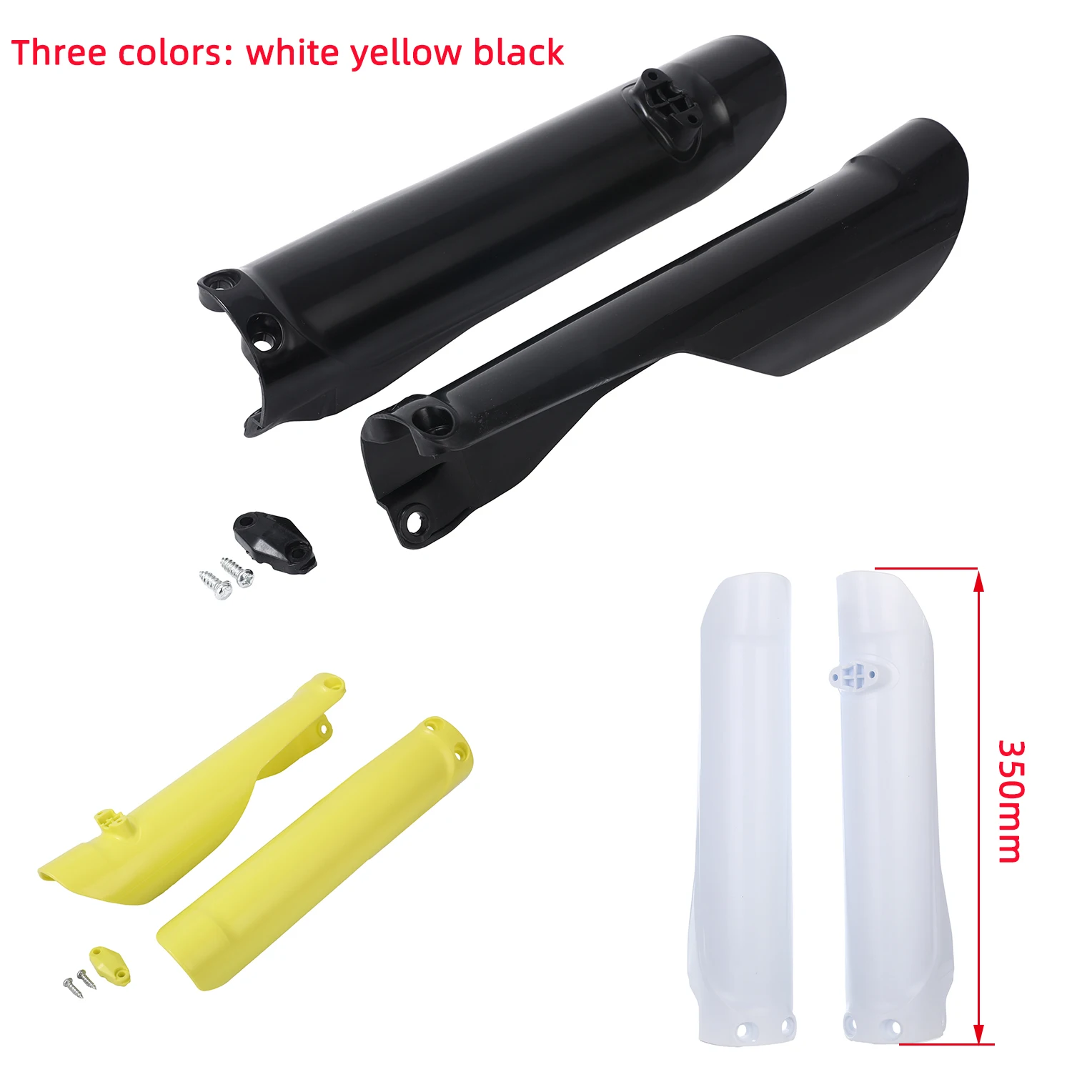 

1 пара передней вилки защитные чехлы вилы щитки для SX SXF XC-W EXC-F Husqvarna TC FC TE FE 125 250 300 350 501 для мотокросса