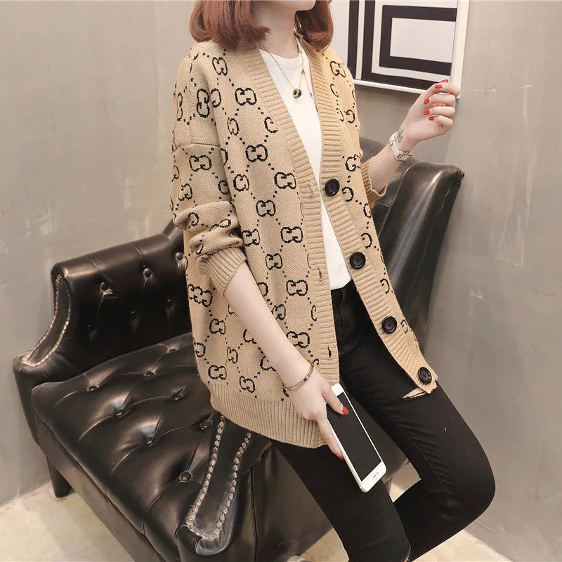 Новые осенние зимние модные женские шерстяные свитера размера плюс свободные