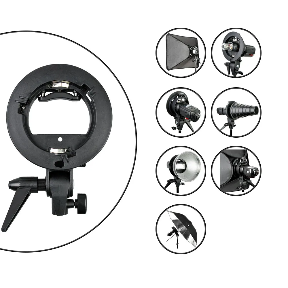 Кронштейн Godox S Type Speedlite Bowens держатель для вспышки аксессуары
