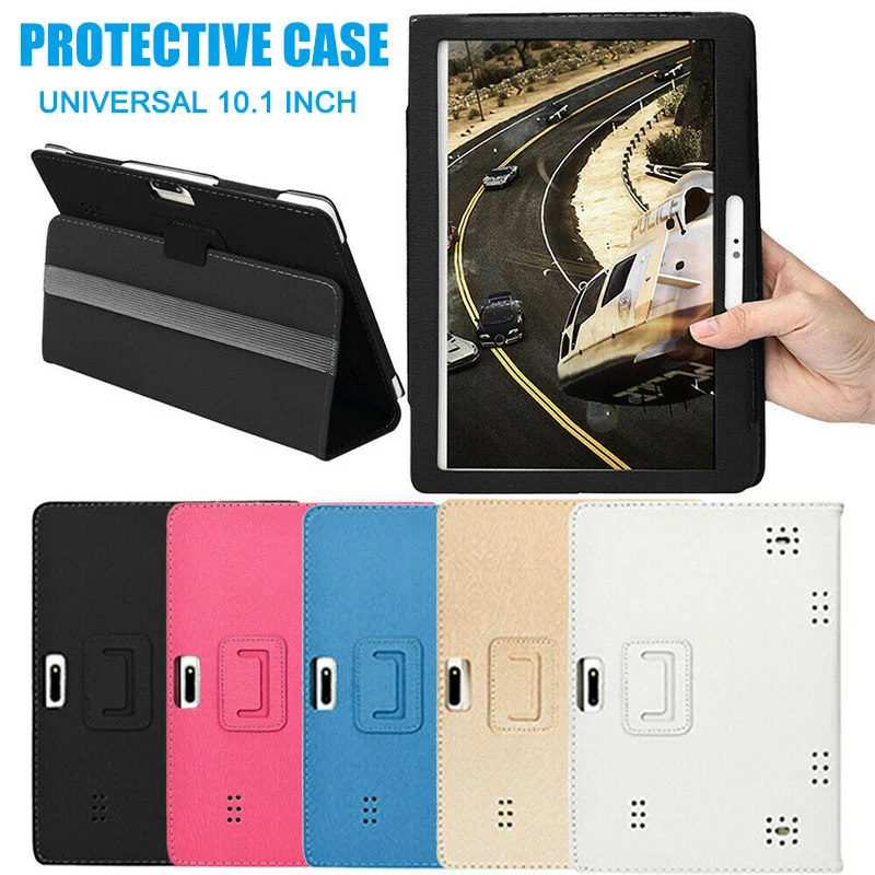 

Universal 10/10.1 Inch Leather Stand Anti-fouling Anti-shock Durable Cover Case for Android Tablet PC Protective Cover 24*17cm