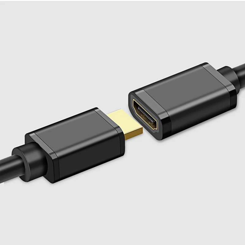 4K HDMI расширенный кабель для отображения Jack Splitter Adapeter 3D Аудио Видео Aux кабели ТВ