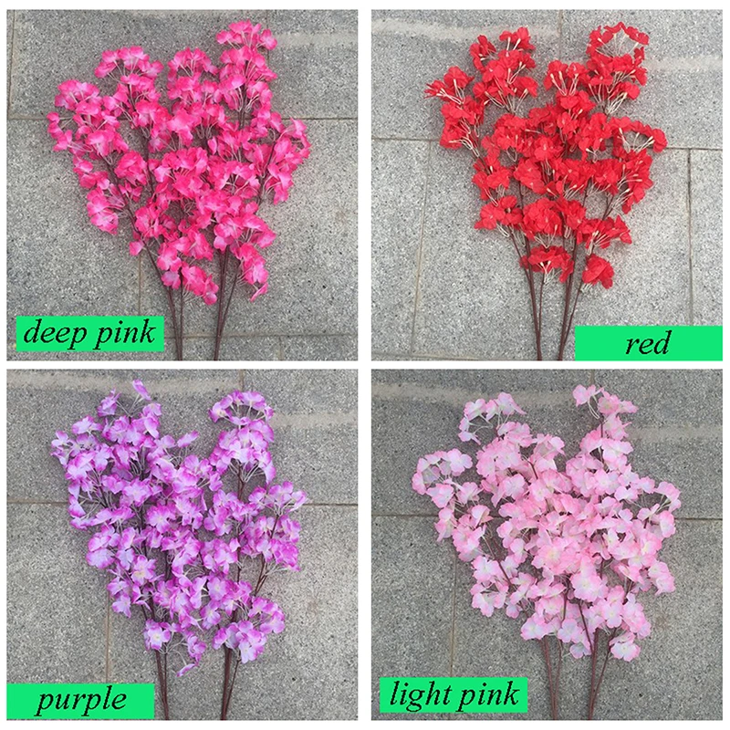 Flone свадебные арки искусственные цветы для украшения ветки вишни фон подставка