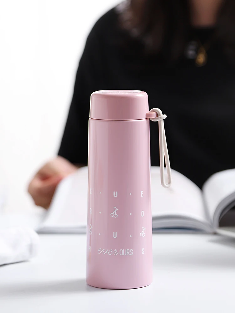 Японский студенческий термос с крышкой вакуумная фляжка Термокружка Из