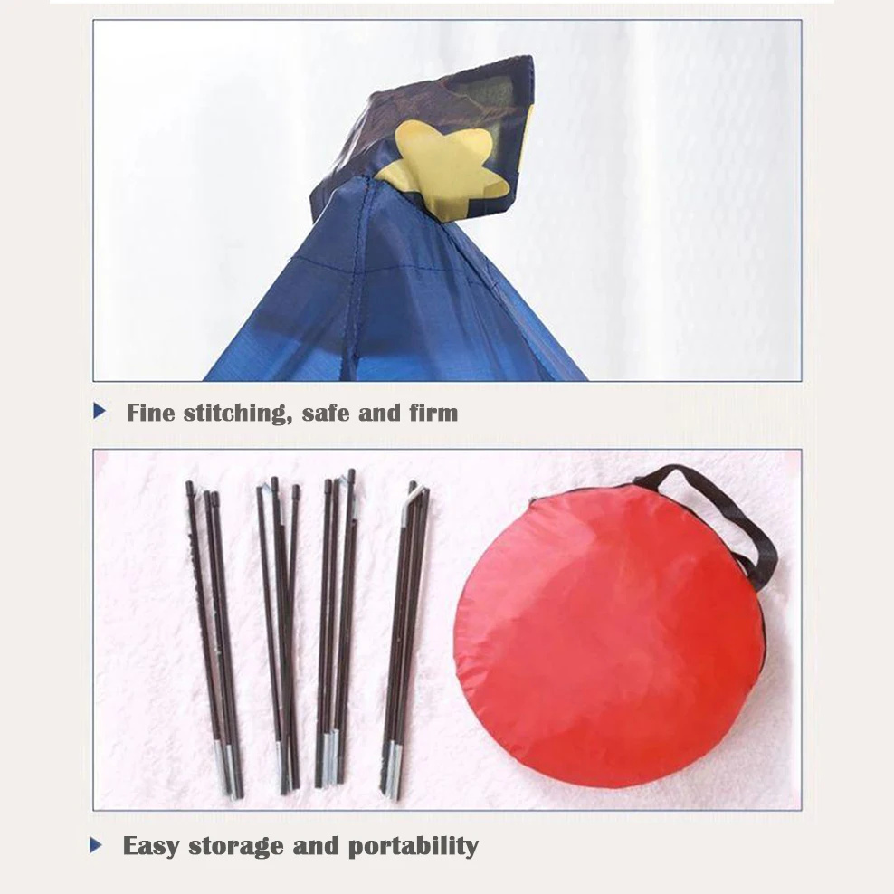 Детская Юрта палатка складная детская игра Домик принцессы комната игрушечный