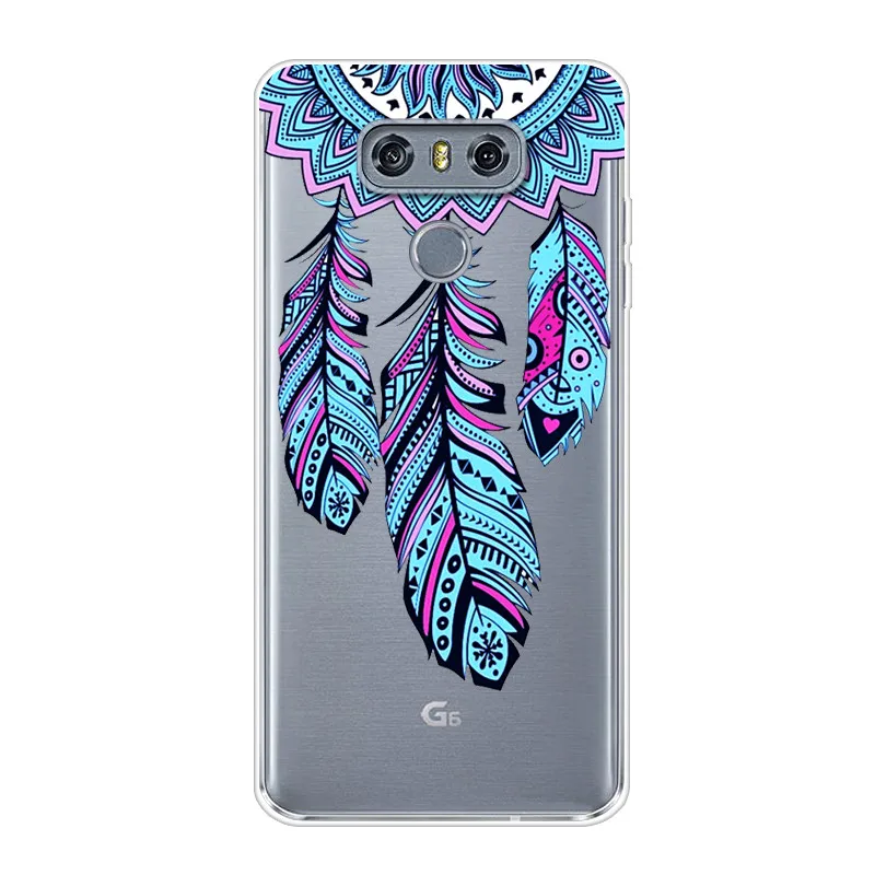 Тонкий прозрачный мягкий ТПУ чехол для LG G6 5 7 дюйма прозрачная задняя крышка LGG6 G 6