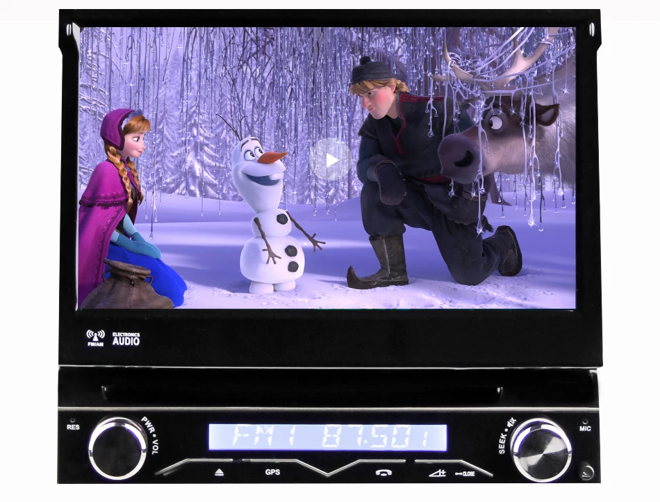 Eunavi 4 ГБ ОЗУ 1 Din Android 9,0 Восьмиядерный автомобильный dvd-плеер 8 ядер для универсальной gps-навигации стерео радио wifi MP3 аудио USB SWC