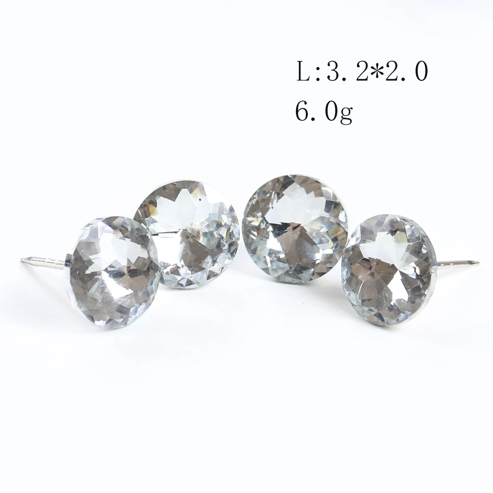 

10/20/50PCS Snap Buttons Crystal Buckle Soft Bag Diamond Buttons Background Buckle Wall Crystal Decorative Buckles Dropshipping