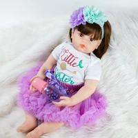 baby dolls clothes reborn doll birthday clothes purple tutu skirt set for barbie doll baby simulation doll set baby shower gifts