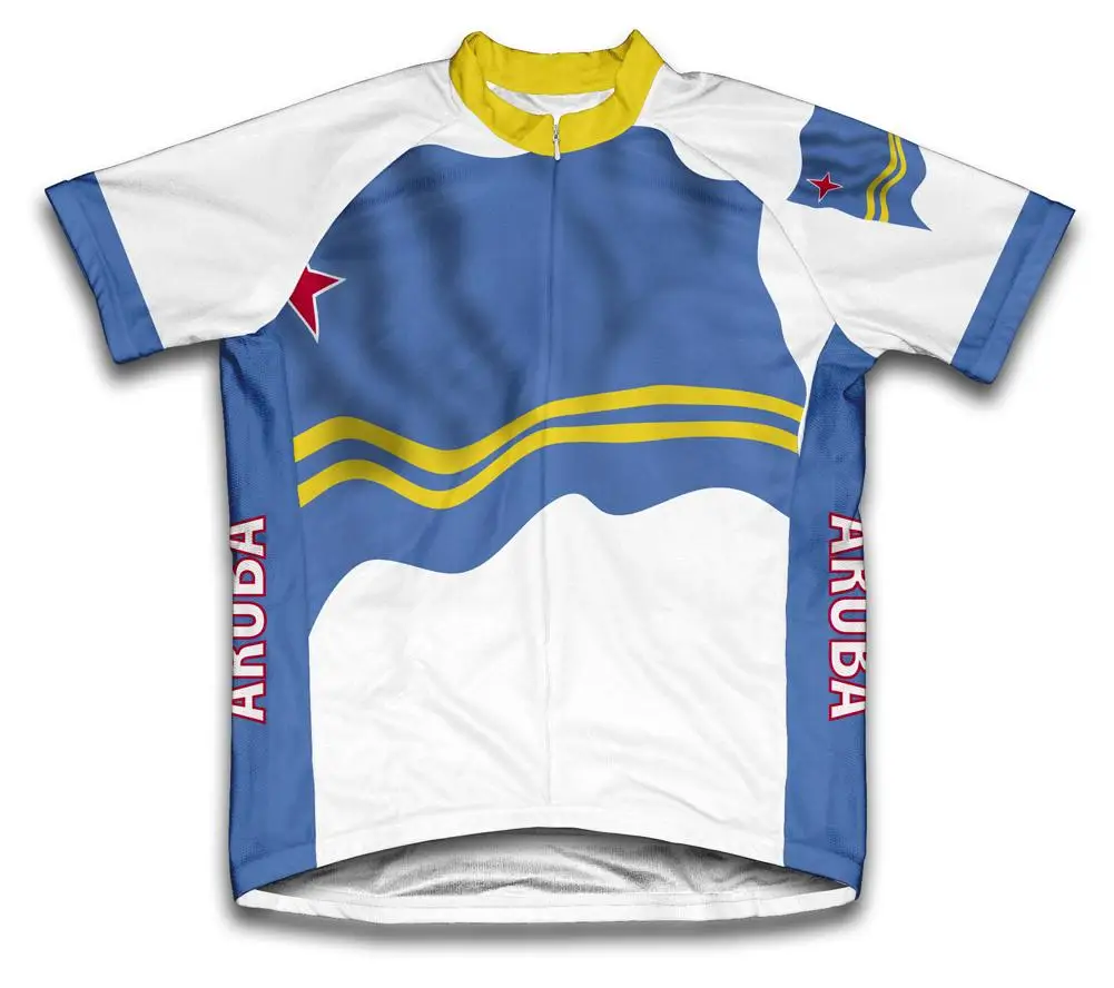 

2021 Aruba More Style Мужская классическая велосипедная команда с коротким рукавом велосипедная дорожная горная одежда Maillot ciclismo уличная велосипедн...
