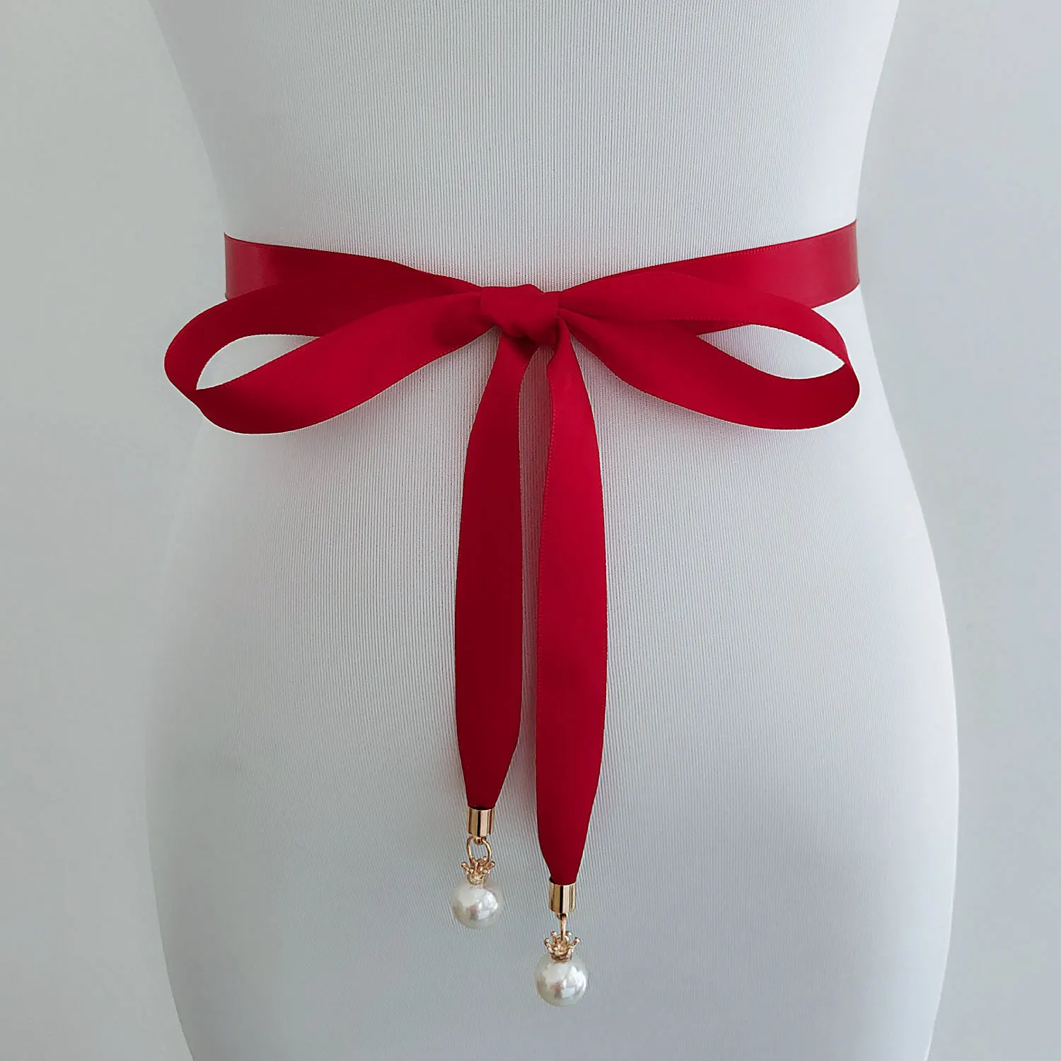 2019 ремень с подвеской из искусственного жемчуга высококачественный