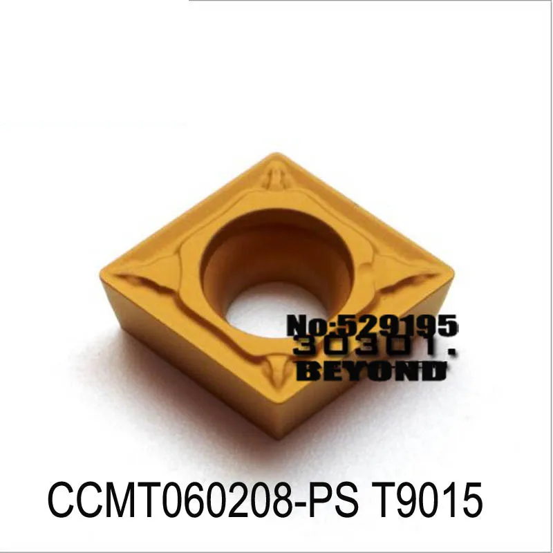 CCMT 060204 CCMT0602 060208 -PS T9015 T9025 Токарный станок Режущие инструменты Твердосплавная