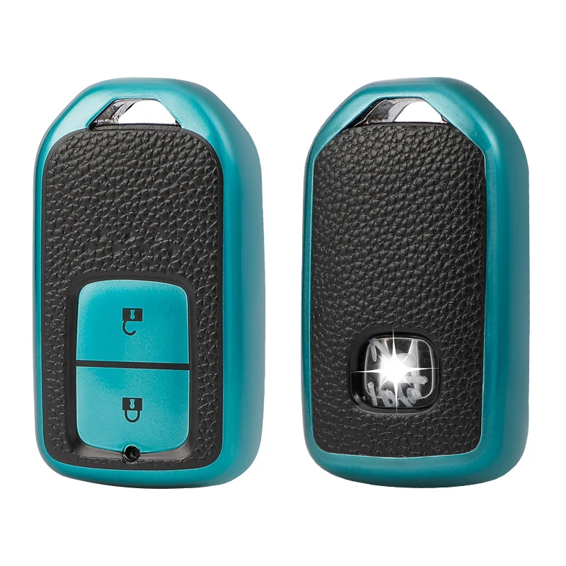

2Button Tpu Car Remote Key Cover Case Shield For Honda Civic City Accord Crv CR-V XR-V Odyssey Vezel Jade Crider Fit Accessories