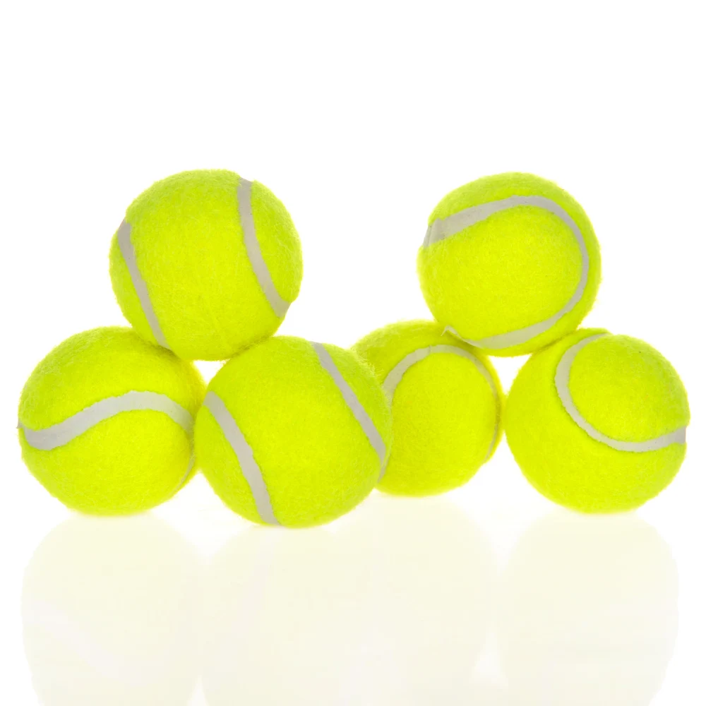 6pcs/ pack Dog Balls Pet Tennis Machine Automatic Ball Thrower Supporting Launch Bouncy Spare Cat Toy | Дом и сад