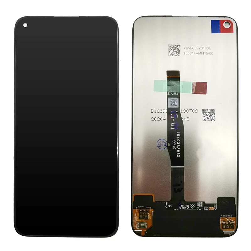 Оригинальный сменный дисплей 6 4 дюйма с рамкой для Huawei P40 Lite ЖК-дисплей сенсорным