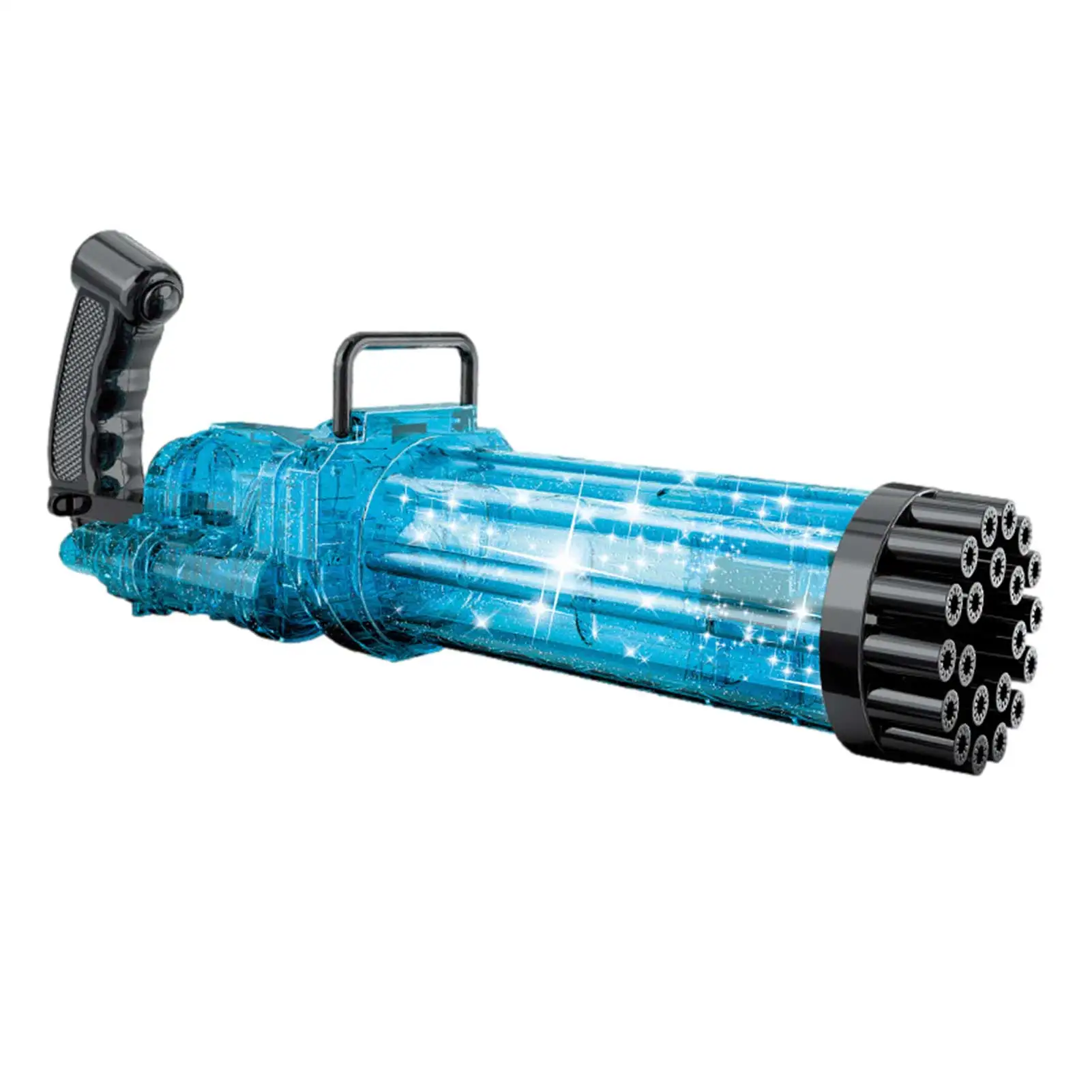 

15.5Inch Gatling Bubble Machine Toy 21 Holes Bubble Maker Summer Soap Water Bubble Machine Electric Bubble Machine For Kids here
