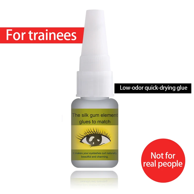 Упражнения для наращивания ресниц используйте клей профессиональный