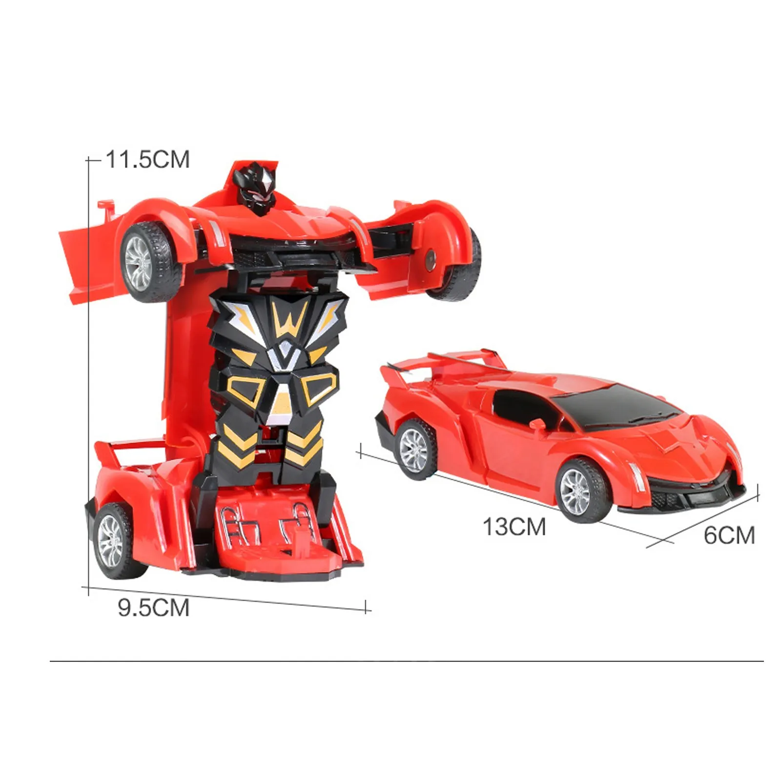 

Latest 1:32 The Collision Car Children Deformation Car Robot Toy Creative Car Robot Transforming Toy