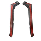 ALLOYSEED 1 пара ABS пластиковых боковых спойлеров заднего стекла автомобильные наклейки для VW GOLF 6 MK6 GTI GTR GTD 2009-2013 внешние аксессуары