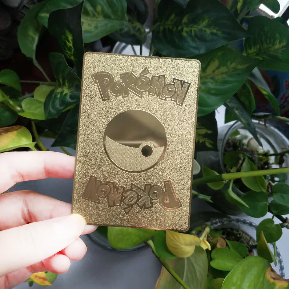 

Tomy Pokemon Metal Card GBC Cover 3D Flash Cards Sword Shield Scorbunny Grookey Sobble Metal Collection Card