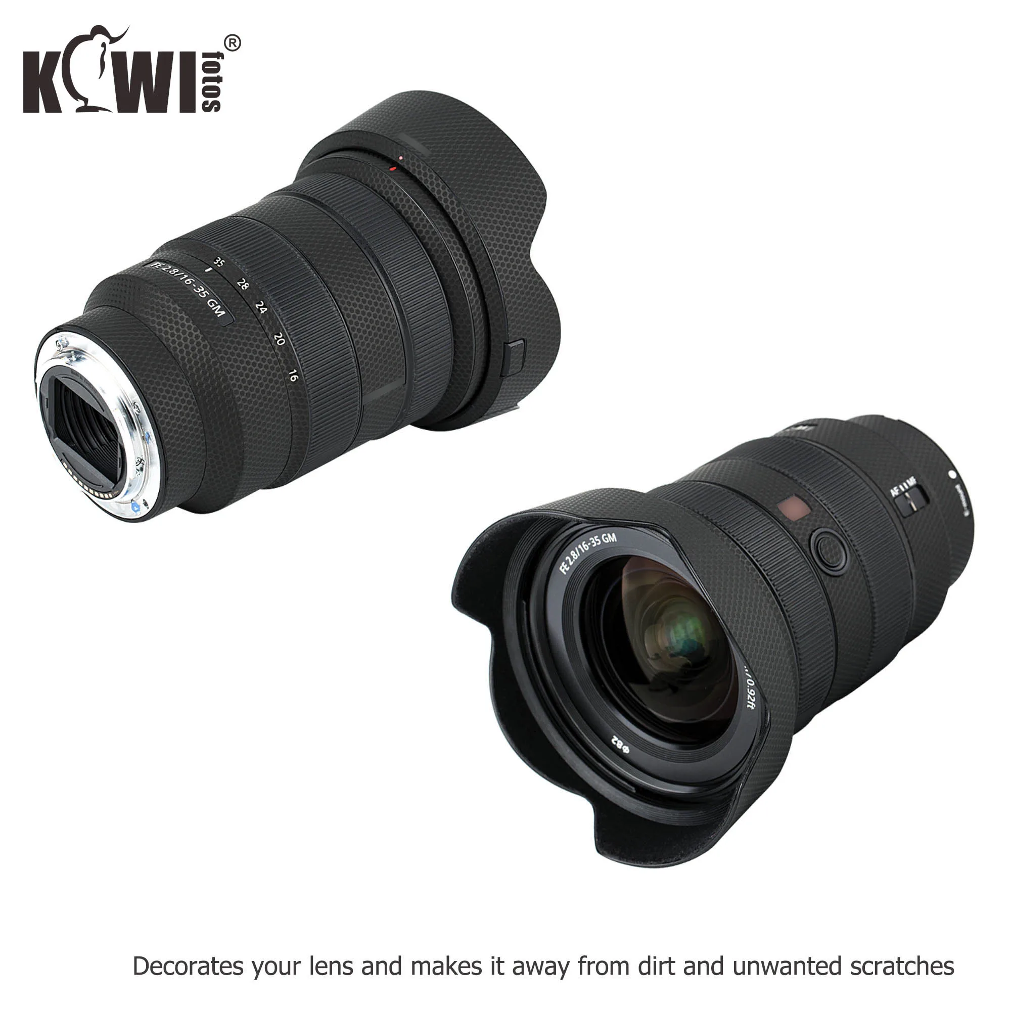 Защитная пленка для объектива Sony FE 16 35 мм f/2 8 GM (SEL1635GM)|Детали копуса| |