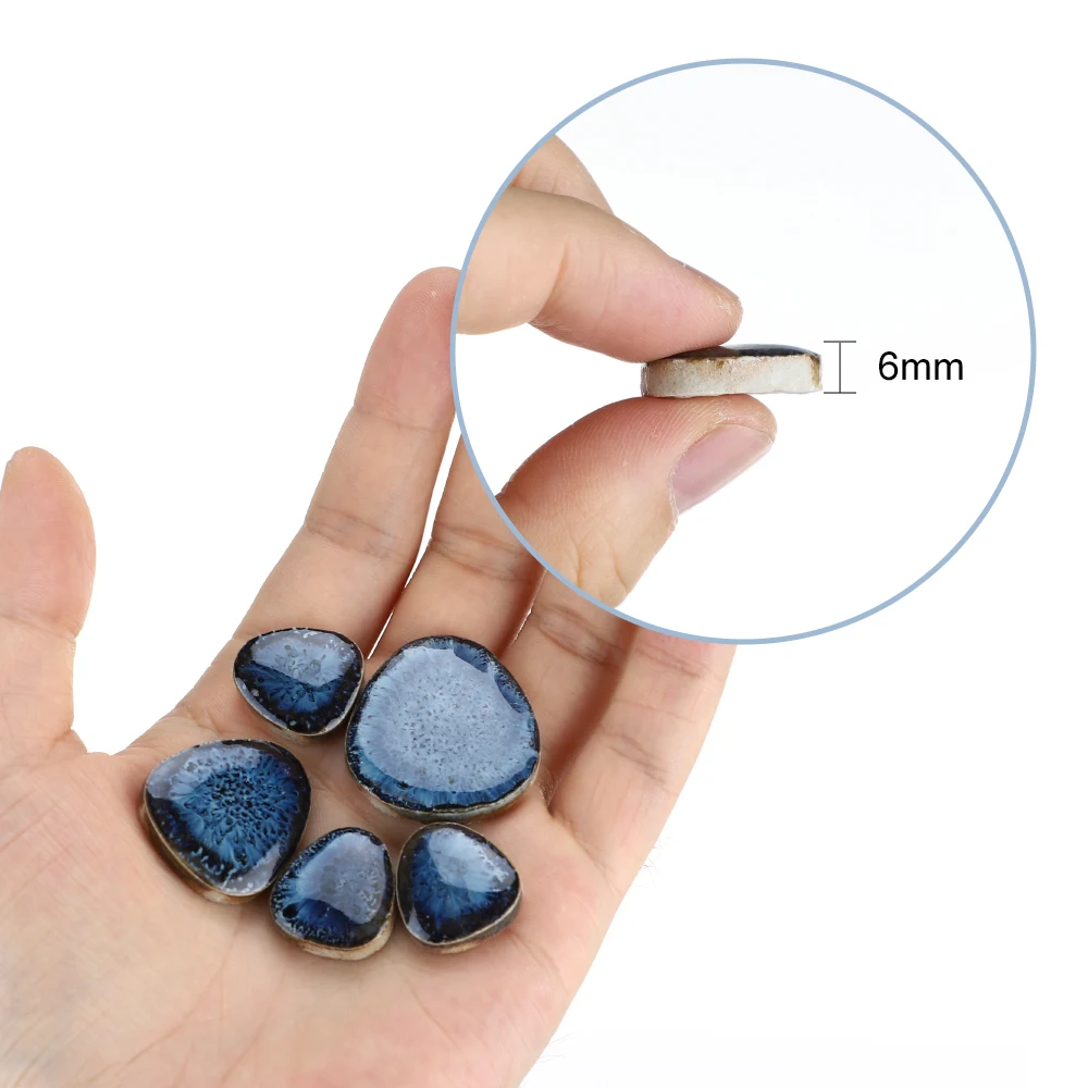 100 г керамическая мозаичная плитка для рукоделия неправильной формы мозаичные