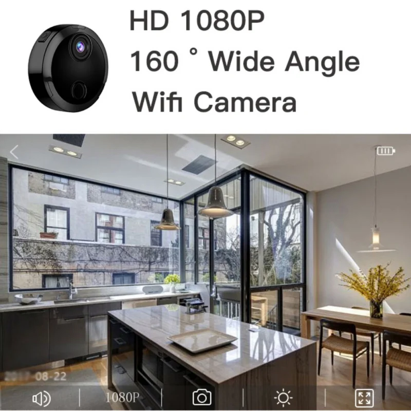 

HD- Wi-Fi HDQ15 Mini 32 /64 1080P Full HD IP 160