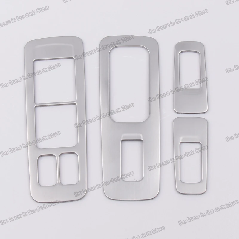 

Lsrtw2017 Scrub Stainless Steel Car Window Control Button Panel Frame for Jac Refine S5 2013 2014 2015 2016 2017 2018 2019 2020