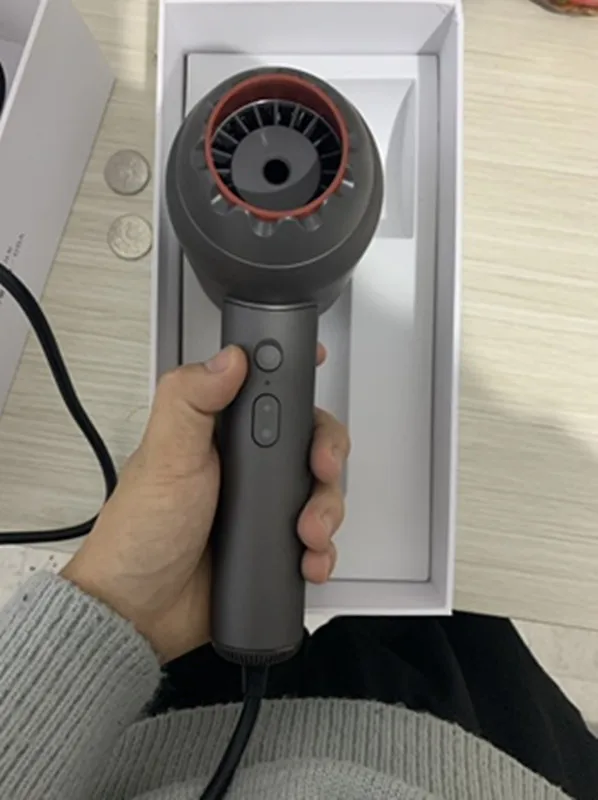 Умный фен для волос с отрицательными ионами Уход за волосами бесшумный не